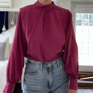 Fuchsia Blouse